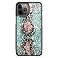 iPhone 12 Pro Max glazen hardcase - Baby snake - thumbnail
