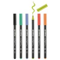 Porselein stiften - pastelkleuren - set van 6 - thumbnail