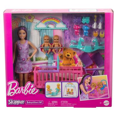 Barbie Skipper babysitter set