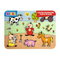 Bumba houten vormenpuzzel boerderij - thumbnail