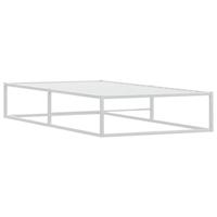 Bedframe zonder matras 100x200 cm wit - thumbnail