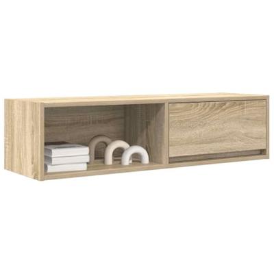 Tv-meubelen 2 st 100x31x25,5cm bewerkt hout sonoma eikenkleurig