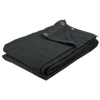 Showtec Dekomolton Backdrop 6 x 3 meter zwart - thumbnail