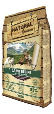 NATURAL GREATNESS LAMB RECIPE 10 KG
