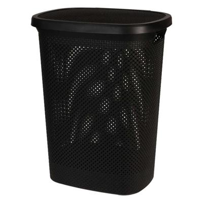 Wasmand 60L Zwart