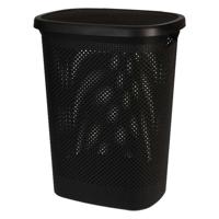 Wasmand 60L Zwart - thumbnail