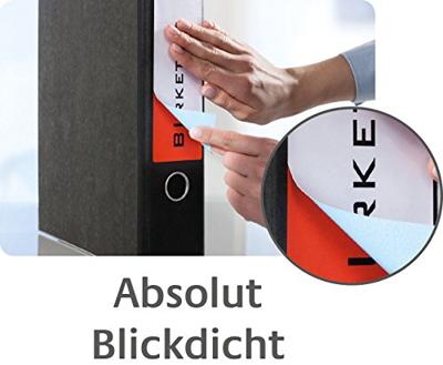 Avery-Zweckform Ordneretiketten L4758-10 38 x 297 mm Papier Wit Permanent hechtend 50 stuk(s) - thumbnail