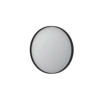 INK SP15 Spiegel - 40x4x40cm - rond - verzonken in aluminium kader - aluminium zwart mat 8408550P INK SP15 Spiegel - 40x4x40cm - rond - verzonken in aluminium kader - aluminium zwart mat 8408550P