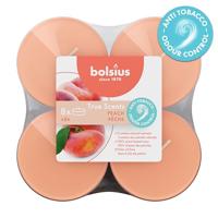 Bolsius maxilicht true scents peach 8 stuks - thumbnail