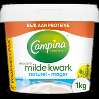 Campina Magere Milde Kwark Naturel Voordeelpak 1 kg bij Jumbo - thumbnail