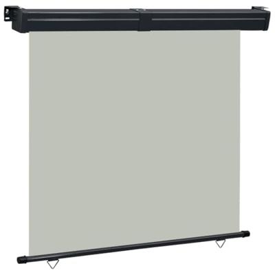 VidaXL Balkonscherm 165x250 cm grijs