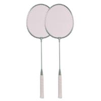 PORTABLE BADMINTON SET WITH 2 RACKETS - thumbnail