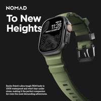Nomad Rocky Point horlogeband / zwarte hardware 45/46/49mm - Forest - thumbnail