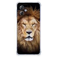 Motorola Moto G54 Case Anti-shock Leeuw - thumbnail