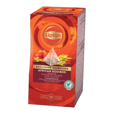 Thee lipton exclusive afrikaanse rooibos 25x2gr | 6 stuks
