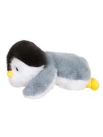 Pluche knuffelpinguïn Floppy Choopy - GIPSY TOYS - 22 cm - Zwart / Wit / Grijs - thumbnail