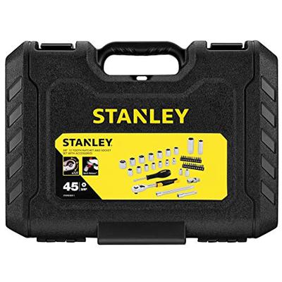 Stanley handgereedschap Dopsleutelset 3/8" - 45 delig - STMT82829-1 - STMT82829-1