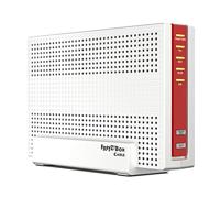 AVM FRITZ!Box 6591 kabel WLAN AC + N router (DOCSIS-3.1-kabelmodem, dual WLAN Ac+N (MU-MIMO) met 1733 (5 GHz) + 800 Mbit/s (2,4 GHz), VoIP-telefooninstallatie) - thumbnail