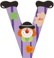Sevi letter clown v: 10 cm (81758) - thumbnail