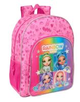 Schoolrugzak Rainbow High Shine Multicolour 33 x 42 x 14 cm - thumbnail
