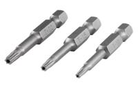 Wolfcraft Bit-set | TORX® met boring | Maat 25, 27, 30 | 3-delig - 1262000 - thumbnail