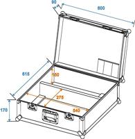 Roadinger ROADINGER Flightcase 2x TS-150/TS-7/TS-255 - thumbnail
