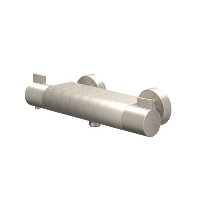 Douchethermostaatkraan IVY Pact Opbouw Cooltouch Geborsteld Nickel PVD IVY Douchethermostaatkraan IVY Pact Opbouw Cooltouch Geborsteld Nickel PVD IVY