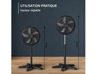 Staande ventilator Rowenta VU3110 Zwart 70 W - thumbnail