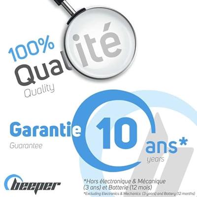 Elektrische scooter met alarm 10 Inch - BEEPER - MAX FX10-G2-8 - 500W - 48V - 8Ah