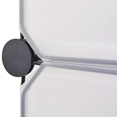 Schoenenkast met 10 ineengrijpende vakken wit