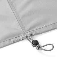 Proplus xl fietshoes - 210d oxford ripstop - lichtgrijs - 2 fietsen - e-bikes - thumbnail