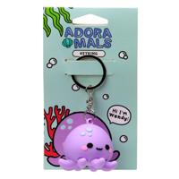 Wendy de Octopus Adoramals 3D PVC Sleutelhanger - thumbnail