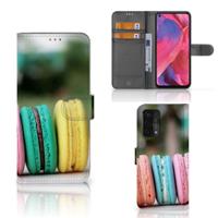 OPPO A54 5G | A74 5G | A93 5G | Book Cover | Macarons - thumbnail