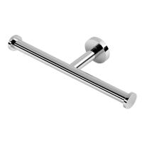 Geesa Nemox Toiletrolhouder zonder klep dubbel Chroom 916518-02 - thumbnail