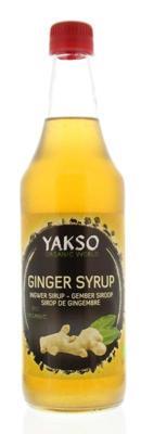 Yakso Gember stroop bio 480 Milliliter
