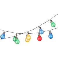 LED-lichtkrans Lumineo Zwart Multicolour Warm wit 4,5 m LED RGB 10 - thumbnail