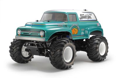 Tamiya Squash Van 1:10 RC auto Elektro Monstertruck 4WD Bouwpakket
