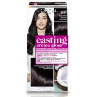 L'Oréal Paris Casting Crème Gloss 100 Black Caviar- Diep Zwart - thumbnail