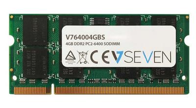 V7 V764004GBS geheugenmodule 4 GB 1 x 4 GB DDR2 800 MHz