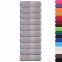 Washandjes 10 stuks FROGN Grijs 30x30 cm 100% Katoen - thumbnail