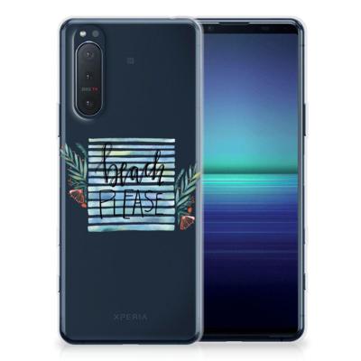 Sony Xperia 5II Telefoonhoesje met Naam Boho Beach Sony Xperia 5II Telefoonhoesje met Naam Boho Beach