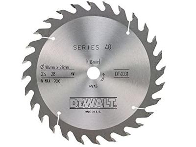 DeWALT Cirkelzaagblad voor Hout | Extreme | Ø 184mm Asgat 16mm 28T - DT4031-QZ
