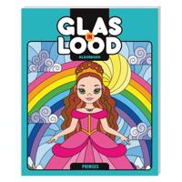 Glas-in-lood kleurboek Prinses - thumbnail
