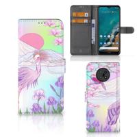 Nokia G50 | Telefoonhoesje | Met pasjeshouder | Bird - thumbnail