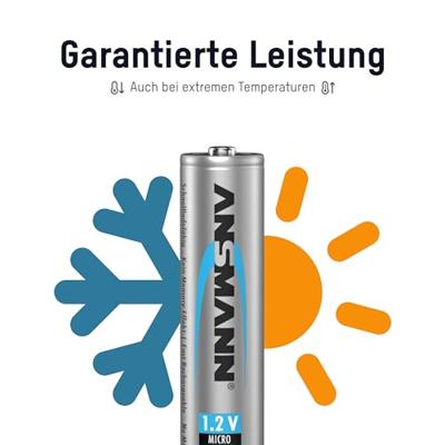 Ansmann 2x 800mAh Mignon NiMH Accu - thumbnail