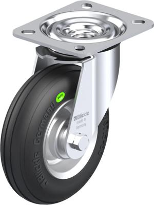 Blickle L-VW 125R Zwenkwiel Wieldiameter: 125 mm Draagvermogen (max.): 50 kg 1 stuk(s)