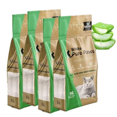 White pure paws bentoniet kattenbakvulling - Aloë Vera - 20L White pure paws bentoniet kattenbakvulling - Aloë Vera - 20L