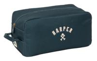 Reisschoenenrek Harper & Neyer Marineblauw 34 x 15 x 18 cm - thumbnail