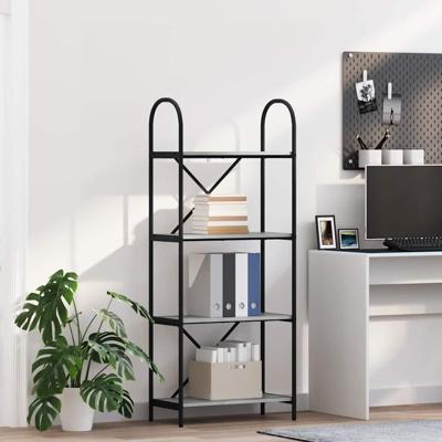 Boekenkast Grijs sonoma 60 x 30 x 146 cm Bewerkt hout