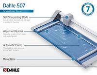 Dahle 507 Rolsnijmachine A4 Aantal paginas A4 80 g/m² (max): 8 vel - thumbnail
